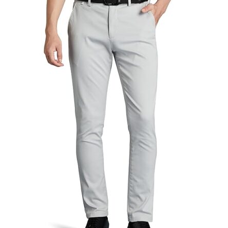 Premium Men’s Slim Fit Flexi Waist Casual Pants | Stretchable Chinos | Stylish Office Fashion Trousers