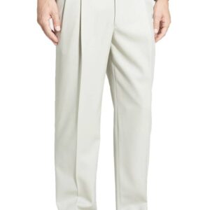 Super 100's Gabardine Pleated Regular Rise
