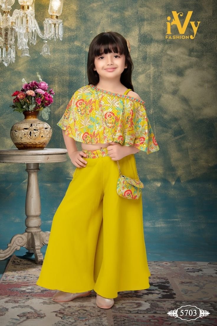 Yellow Colour Drees for girls